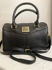 Biba black leather for sale  CORBY