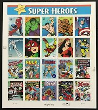 Scott #4159 2007 - 41¢ - Marvel Comic Book Superheroes - Hoja de 20 - MNH segunda mano  Embacar hacia Mexico