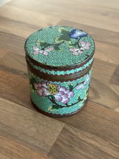 Cloisonne emaille blumen gebraucht kaufen  Schönebeck (Elbe)