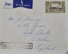 Stamp addressed airmail for sale  DUNDEE