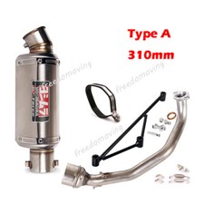Para Yamaha GY6 125CC 150CC sistema de escape deslizante tubo de ligação frontal silenciador pontas comprar usado  Enviando para Brazil