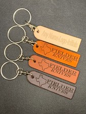 Personalized leather keychain for sale  Amarillo