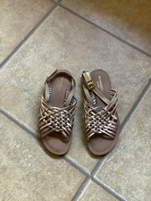 Womens gold leather for sale  BLACKBURN