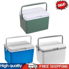 Geladeira de carro de acampamento 5L com alça de preservação de calor para acampamento Tailgating comprar usado  Enviando para Brazil