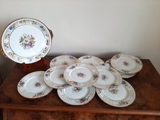 Service dessert porcelaine d'occasion  Châlus