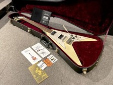 Gibson Custom Shop 1967 Flying V Maestro VOS Vintage Branco EUA 2012 Reparado comprar usado  Enviando para Brazil