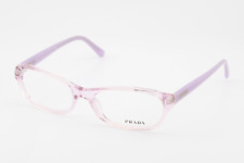 Armações de óculos ovais femininas Prada VPR17M AA0-1O1 rosa e roxo 52mm comprar usado  Enviando para Brazil
