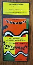 CAMELO 30: ZABUMBA RESTAURANTE E CLUBE BRASILEIRO (LOS ANGELES, CALIFÓRNIA) 2000 -F3 comprar usado  Enviando para Brazil