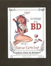 Batem étiquette cuvée d'occasion  Buxerolles