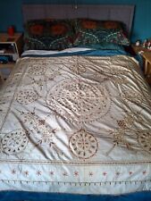 Vintage hand embroidered for sale  HALIFAX