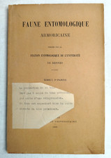 Rennes faune entomologique d'occasion  Yffiniac