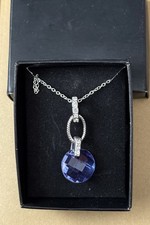 Blue jewel necklace for sale  WEST CALDER