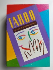 Taboo board game for sale  UK