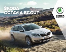 2019 MY Skoda Octavia Scout 12 / 2018 catalogue brochure Austria German Deutsch na sprzedaż  PL