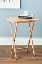 Folding wooden table d'occasion  Expédié en Belgium