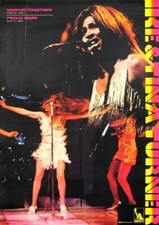 Cartaz de registros promocionais IKE AND TINA TURNER 1971 Japanese LIBERTY RARO comprar usado  Enviando para Brazil