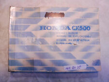Rig honda fahrerhandbuch gebraucht kaufen  Wathlingen