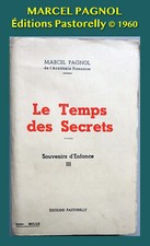 Marcel pagnol temps d'occasion  Limoges-