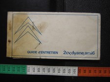 Guide entretien 2cv d'occasion  Talant
