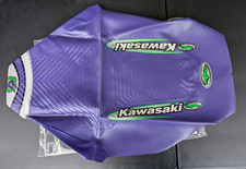Capa de assento MXA 1996 fábrica Kawasaki Team Hughes #5 KX125 KX250 KHI NOS (17) comprar usado  Enviando para Brazil