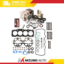 Conjunto de junta de cabeça kit de correia dentada bomba de água ajuste 97-01 Toyota Camry 5SFE comprar usado  Enviando para Brazil