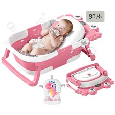 Bañera Para Bebe Recien Nacido Tina Ducha Plegable Infantil Facil Almacenamiento comprar usado  Enviando para Brazil