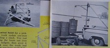 Swivel hoist pickup for sale  Diamond Point