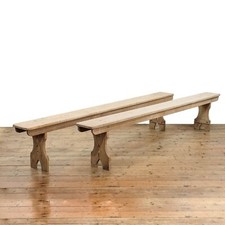 Pair long pine for sale  ABERDARE