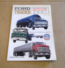 Folheto de vendas 1962 Ford Super Duty F-850 F950 F1000 F1100 caminhões pesados comprar usado  Enviando para Brazil