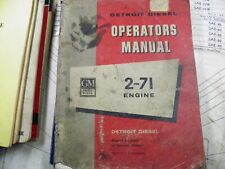 Detroit diesel operators for sale  Minerva