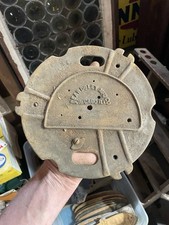 Placa de motor de ferro fundido Beardsley Barber Pole antiga vintage comprar usado Placa de motor de ferro fundido Beardsley Barber Pole antiga vintage comprar usado  Enviando para Brazil