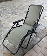 Sedia pieghevole giardino usato  Lomagna