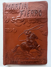 El Gaucho Martin Fierro by Jose Hernandez Spanish Edition Leather Cover comprar usado El Gaucho Martin Fierro by Jose Hernandez Spanish Edition Leather Cover comprar usado  Enviando para Brazil