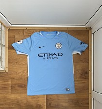 CAMISA DE FUTEBOL NIKE MANCHESTER CITY 2017 2018 CASA tamanho G comprar usado  Enviando para Brazil
