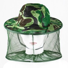 Outdoor Mosquito Inseto Abelha Inseto resistência Malha Líquido Cabeça Boné Chapéu Protetor de rosto comprar usado  Enviando para Brazil