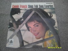 CONNIE FRANCIS Sings Folk Song Favorites 1961  MGM      superb EX+ comprar usado  Enviando para Brazil