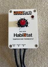 Habistat temperature thermosta for sale  BRISTOL
