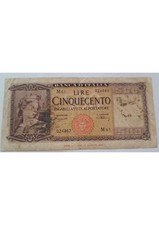 Banconota 500 lire usato  Castel Focognano