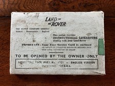 Land rover series for sale  CARLISLE