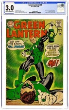 Lanterna Verde #59 CGC 3.0 1968 3994039001 1º aplicativo. Guy Gardner comprar usado  Enviando para Brazil