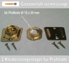 Kleiderstangenlager pofilrohrl gebraucht kaufen  Eitorf