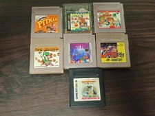 Gameboy Lote 7 Cartuchos Importados Japoneses Tetris, Bomberman GB, Yoshi, Puyo Puyo comprar usado  Enviando para Brazil