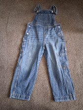Boys denim dungarees for sale  DUDLEY