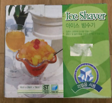 Ice shaver manual for sale  SUTTON