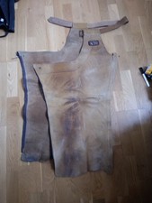 Full leather chaps. for sale  TIVERTON