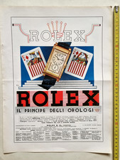 Rolex vecchia pubblicità usato  Milano