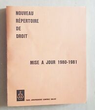 Dalloz nouveau répertoire d'occasion  Champigny-sur-Marne