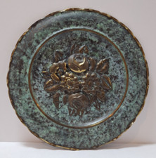 Vintage brass embossed for sale  Port Charlotte