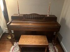 Brown wurlitzer piano for sale  West Hartford