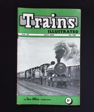 Trains illustrated july for sale  BRIDGEND